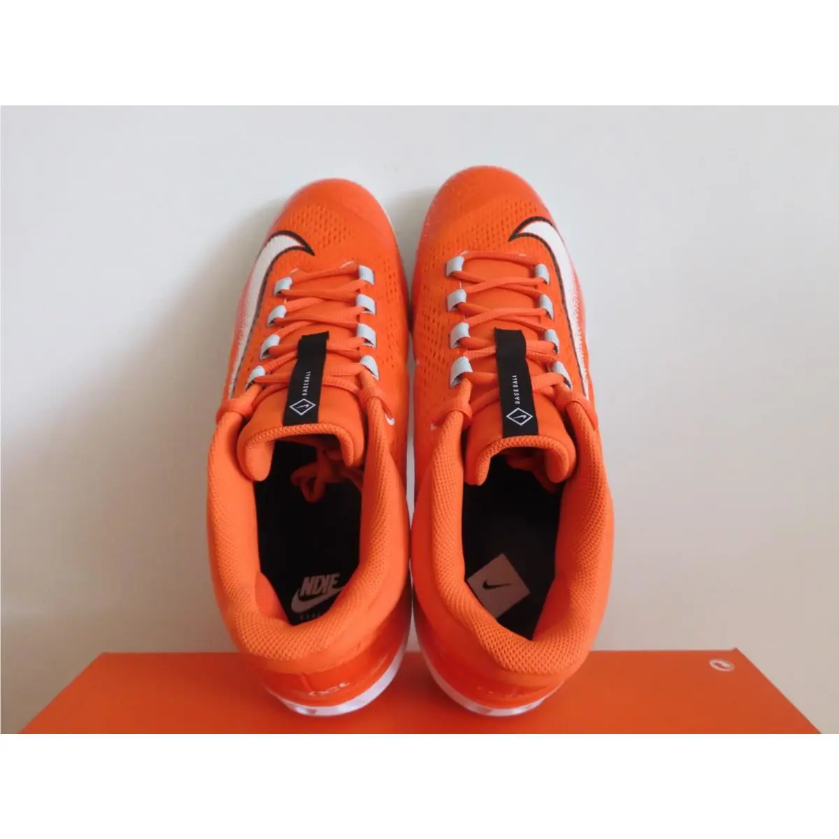 Nike shoes - Nike Alpha Huarache Elite 4 - DR6851-701 - Orange (UPC: 00196151821554) 4