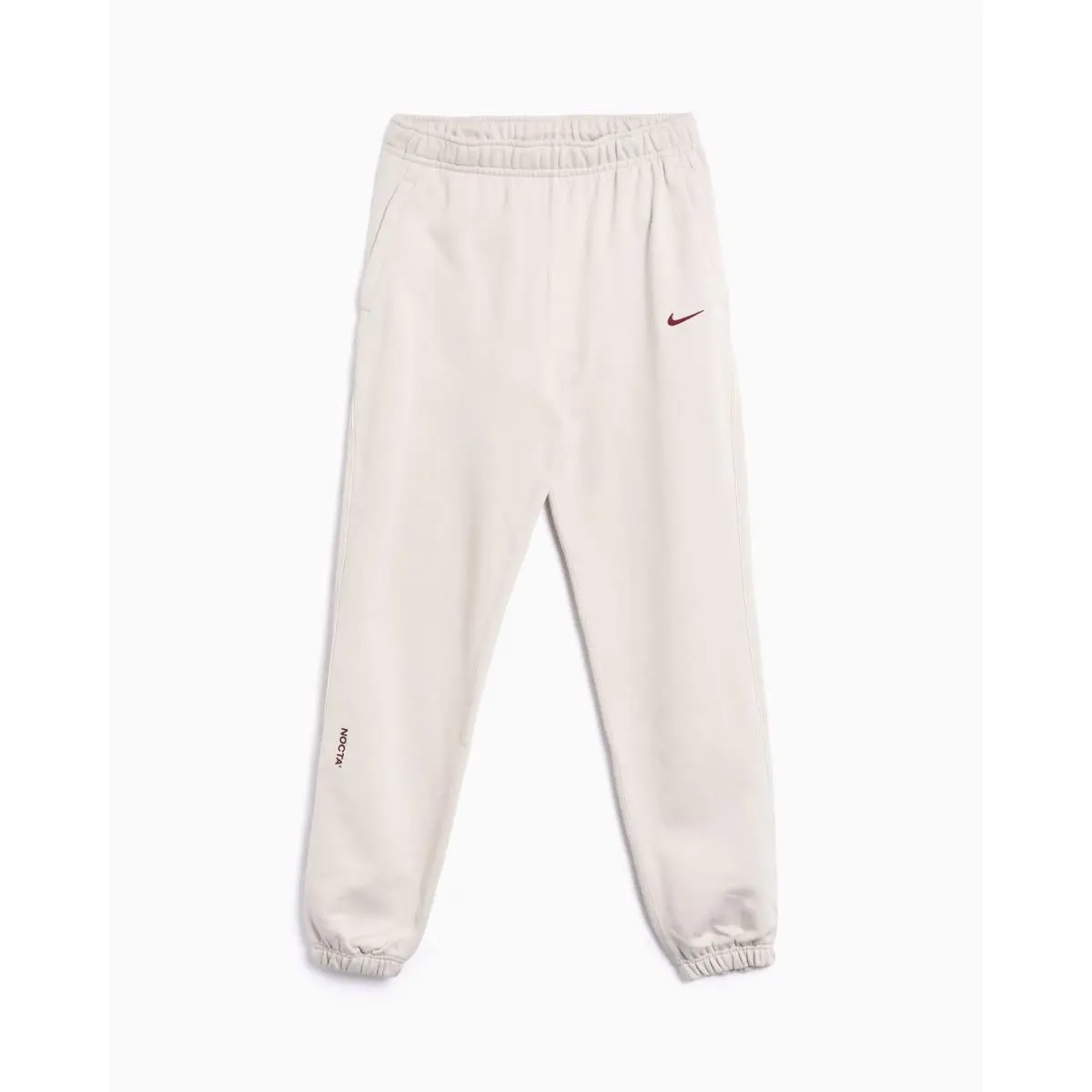 Nike clothing - NOCTA Fleece CS Tracksuit Bottoms - HM5764-104 - Beige (UPC: 198482081089) 3