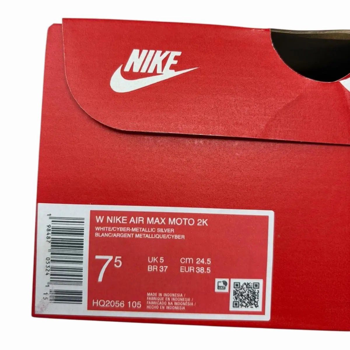 Nike shoes - Air Max Moto 2K - Air Max Moto - HQ2056 105 - White/Cyber-Metallic Silver (UPC: 198487053241) 8