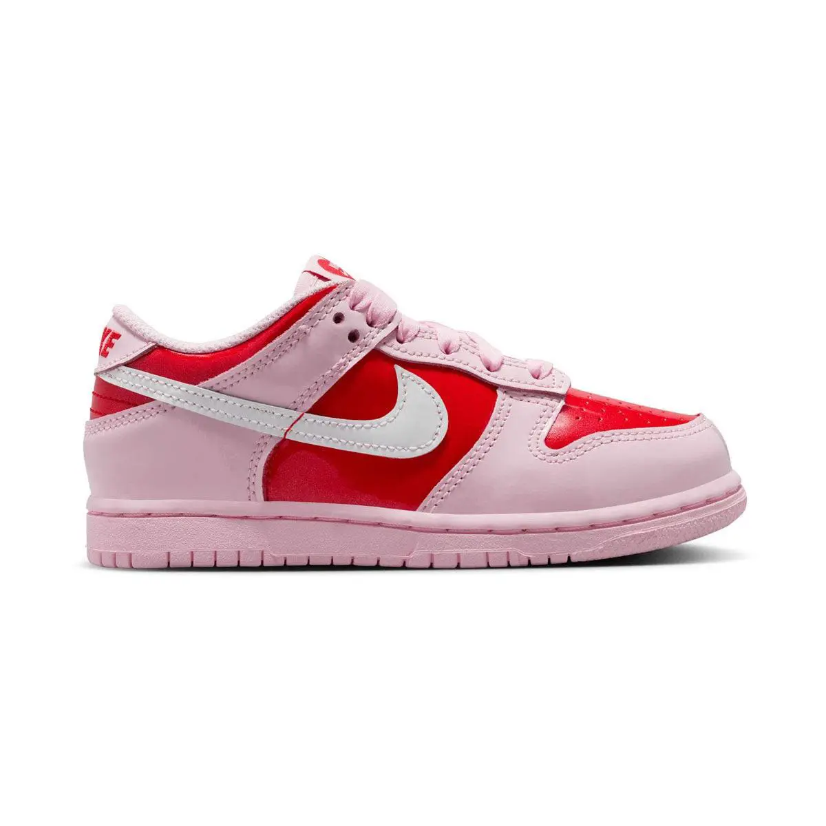 Pre School Nike Dunk Low_pink Foam/summit White-lt Crimson IQ0220-663-SIZE 3 - PINK FOAM/SUMMIT WHITE-LT CRIMSON