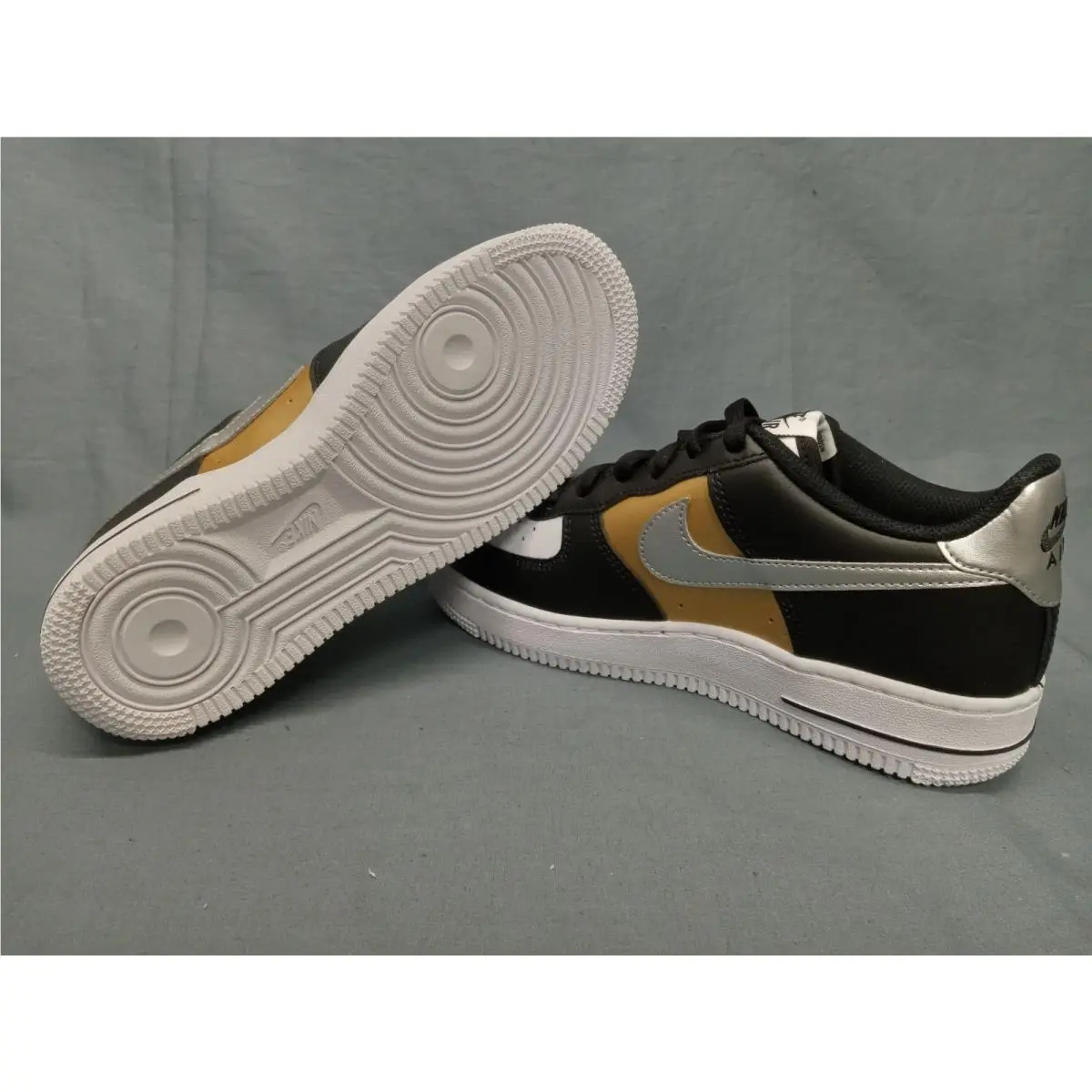 Nike shoes - Nike Air Force 1 GS - HV0937-010 - Silver (UPC: 197602591354) 0