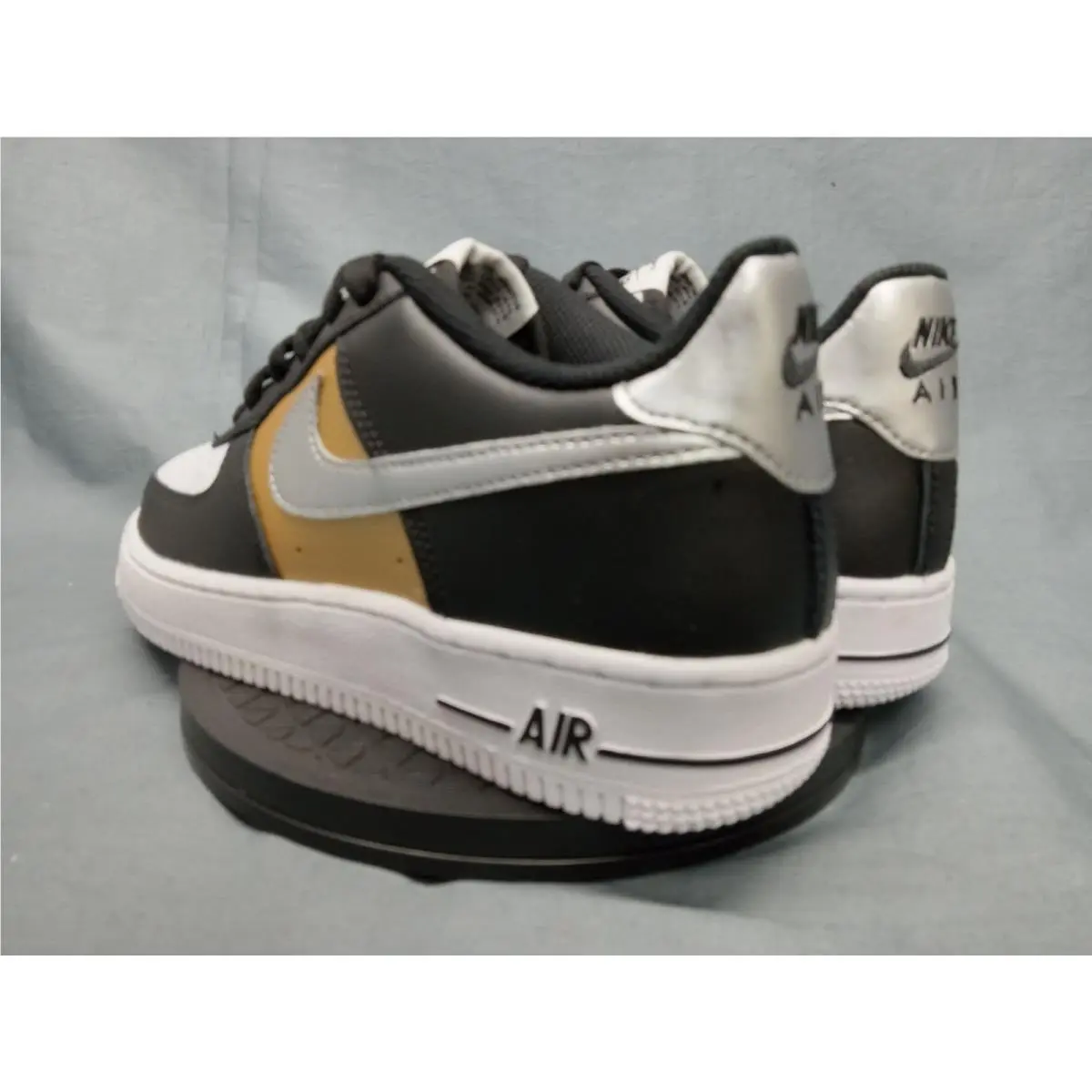 Nike shoes - Nike Air Force 1 GS - HV0937-010 - Silver (UPC: 197602591354) 4