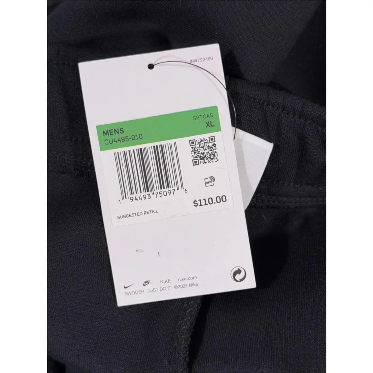 Nike clothing - Nike CU4495 - Black 8