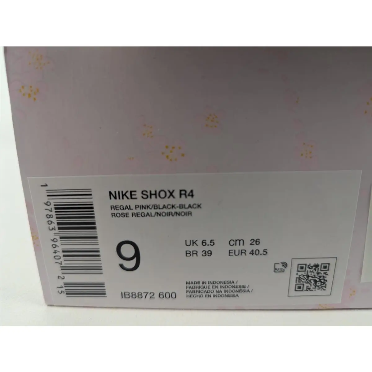 Nike shoes - Nike Shox R4 - Shox - IB8872-600 - pink/black 7