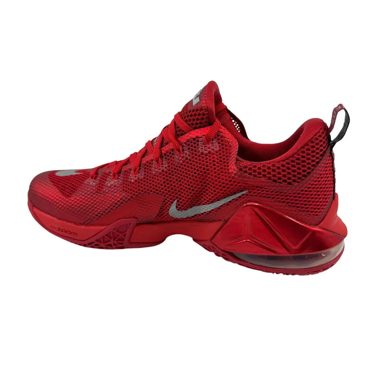 Nike shoes - Nike LeBron 12 - LeBron - 724557 616 - Red, Manufacturer: Unversity Red Silver (UPC: 887229218863) 1
