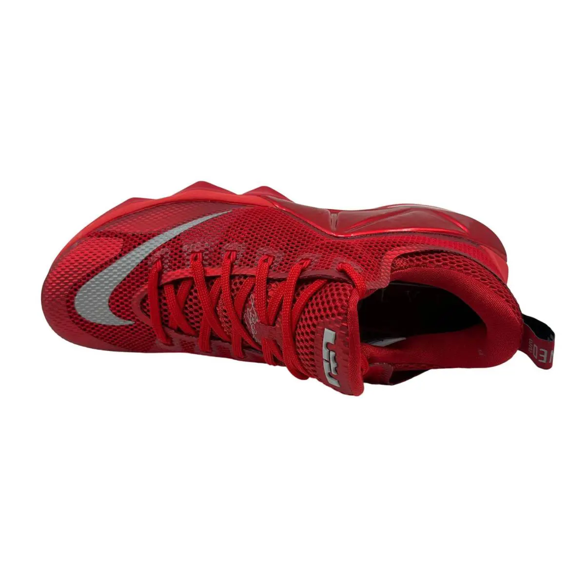 Nike shoes - Nike LeBron 12 - LeBron - 724557 616 - Red, Manufacturer: Unversity Red Silver (UPC: 887229218863) 2