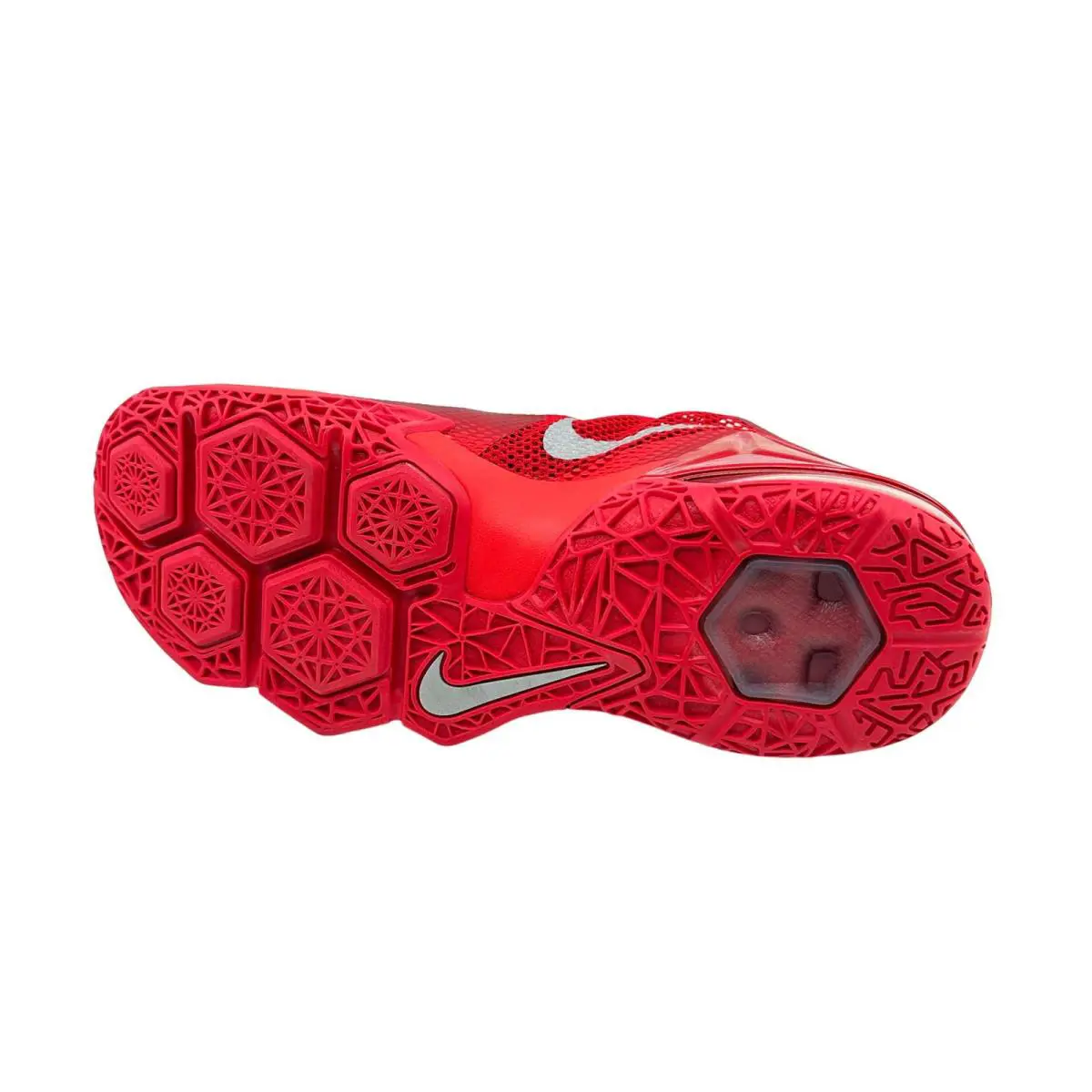 Nike shoes - Nike LeBron 12 - LeBron - 724557 616 - Red, Manufacturer: Unversity Red Silver (UPC: 887229218863) 4
