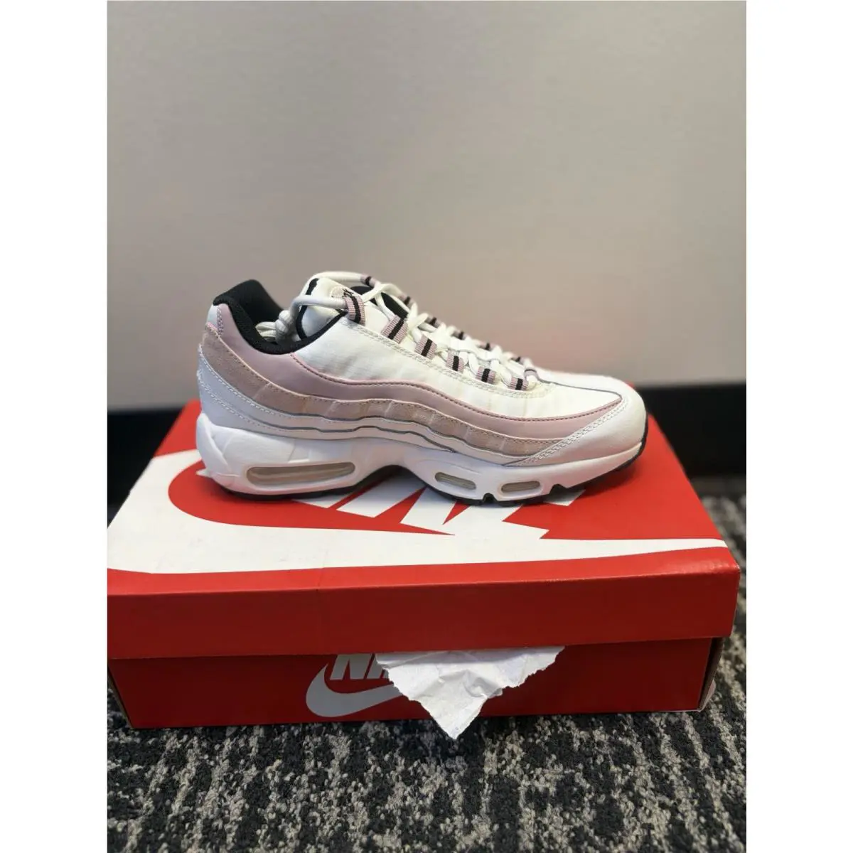 Nike shoes - Nike Wmns Air Max 95 - CV8828-100 - Summit White/Champagne/Orange Pearl/Black 2