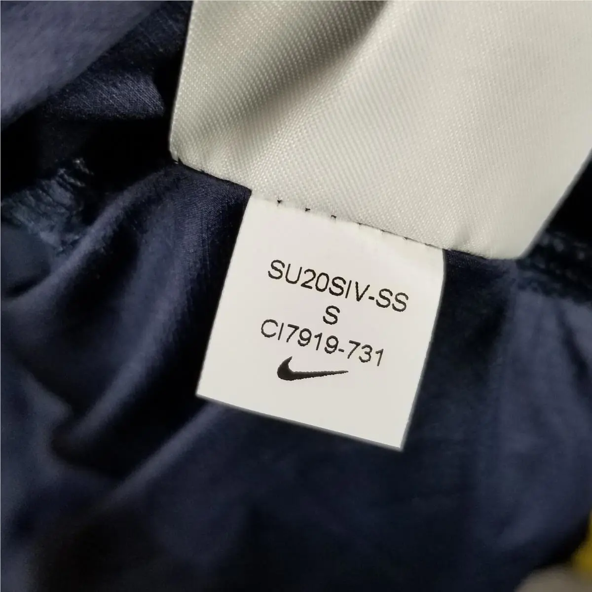 Nike clothing - NIKE REPEL WINDBREAKER - REPEL WINDBREAKER - CI7919-731 - Black Yellow (UPC: 193658640091) 8