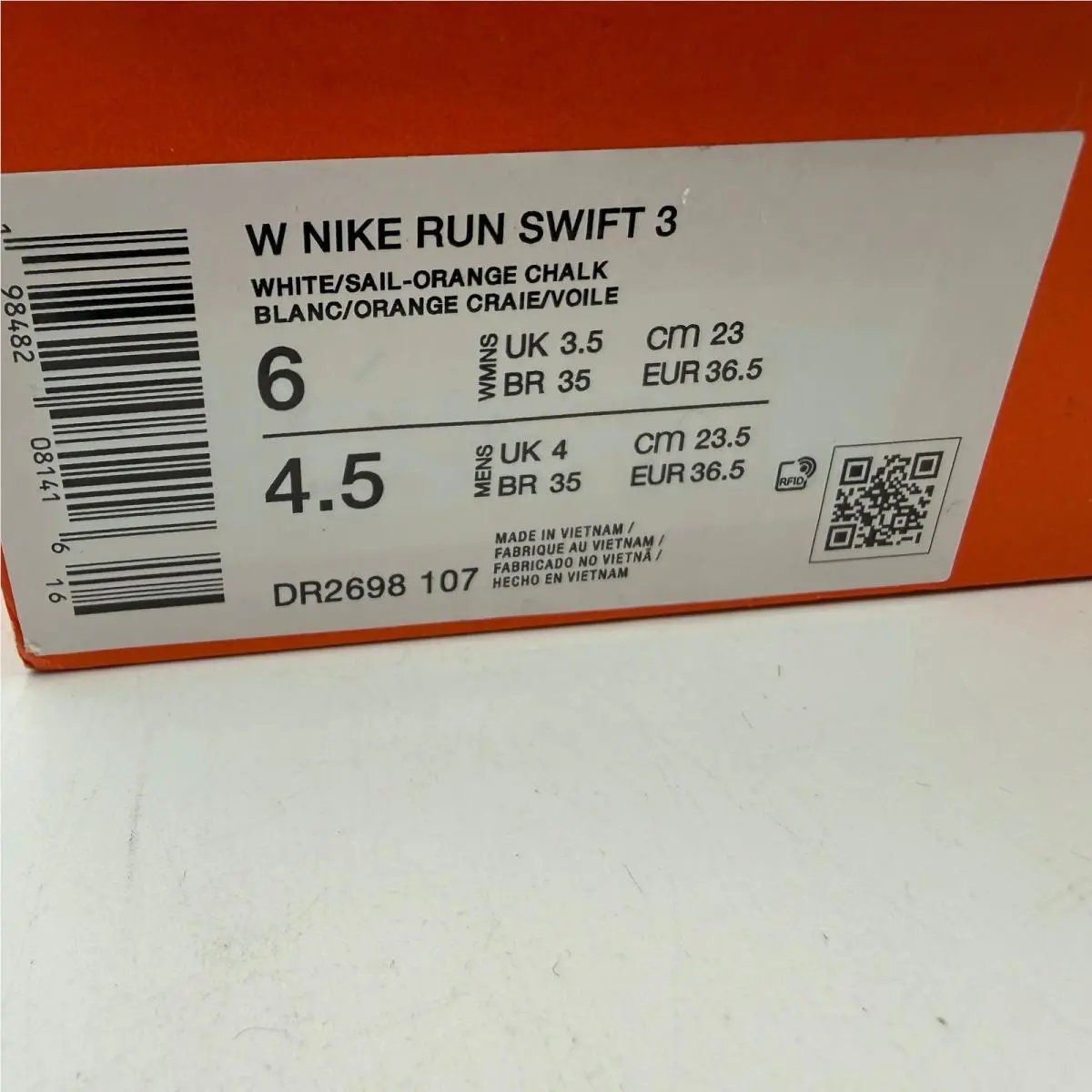 Nike shoes - Nike Run Swift 3 - Run Swift - Ivory 5