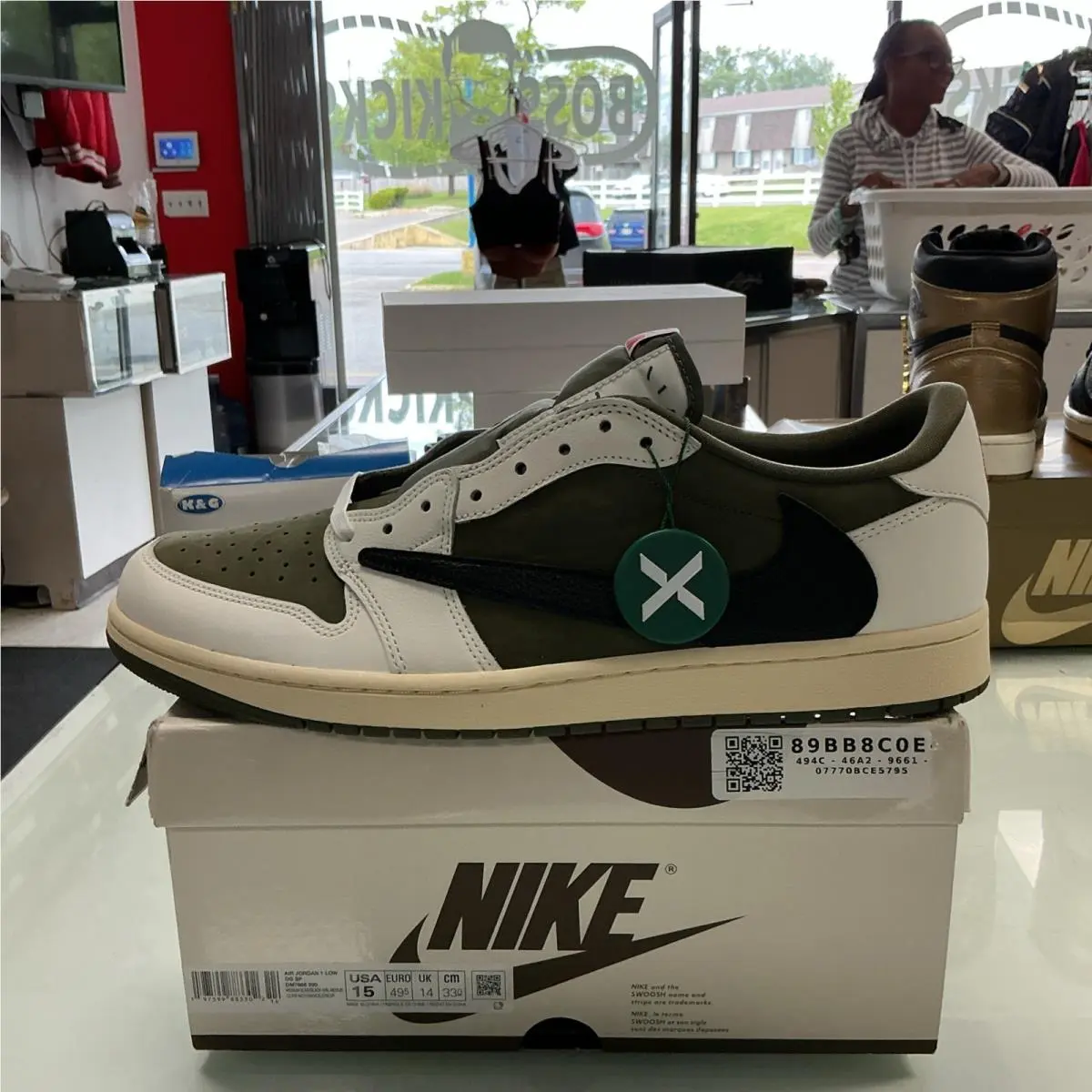 Nike shoes - Air Jordan 1 - Air - CD4487-100 - Brown (UPC: 0193150591396) 0