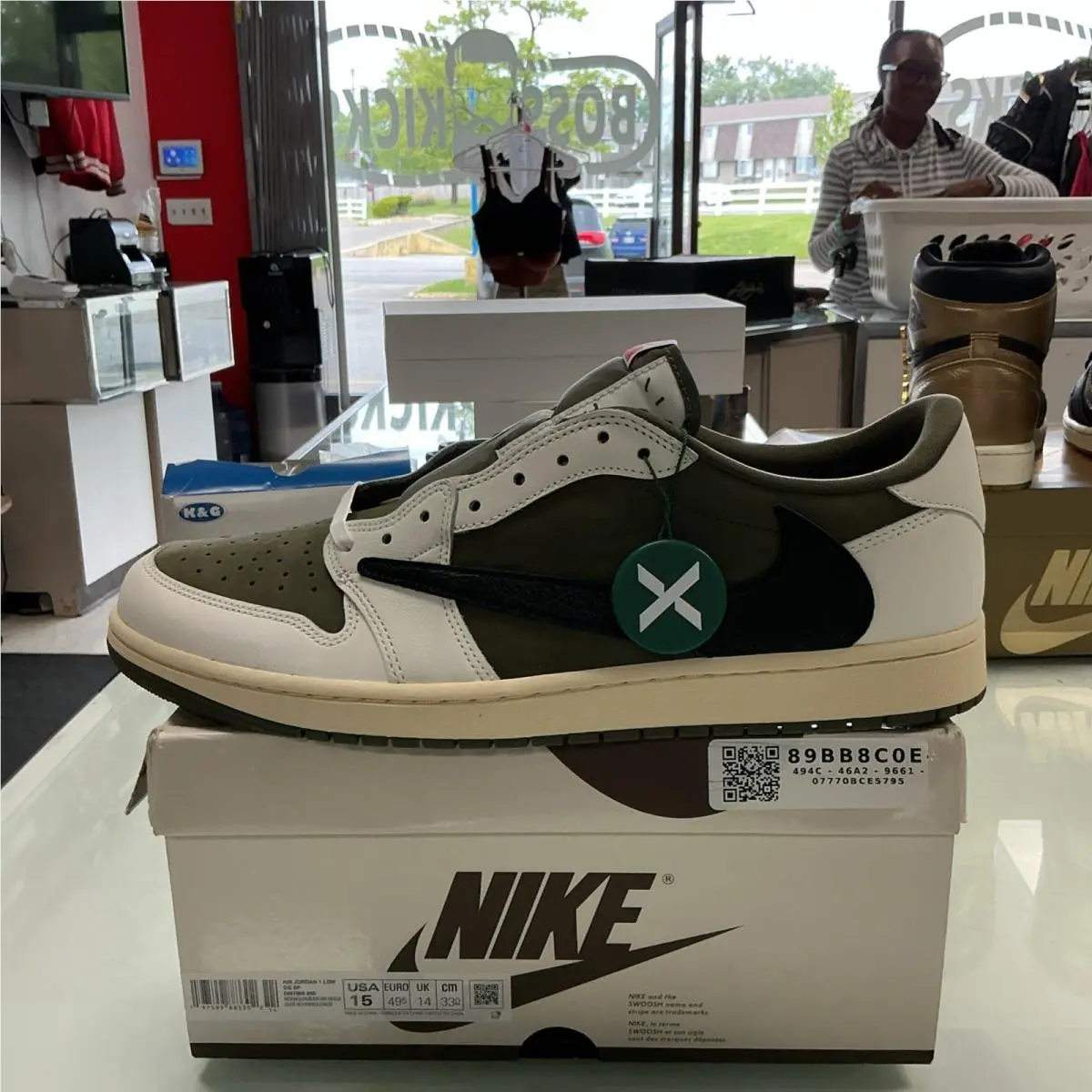 Nike shoes - Air Jordan 1 - Air - CD4487-100 - Brown (UPC: 0193150591396) 2