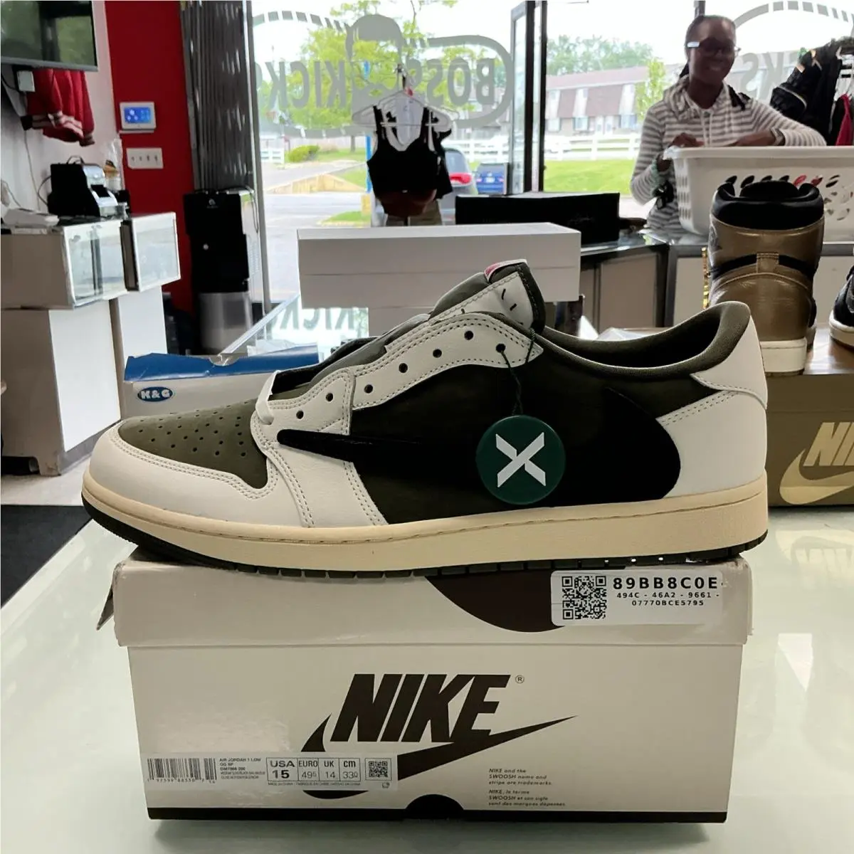 Nike shoes - Air Jordan 1 - Air - CD4487-100 - Brown (UPC: 0193150591396) 3