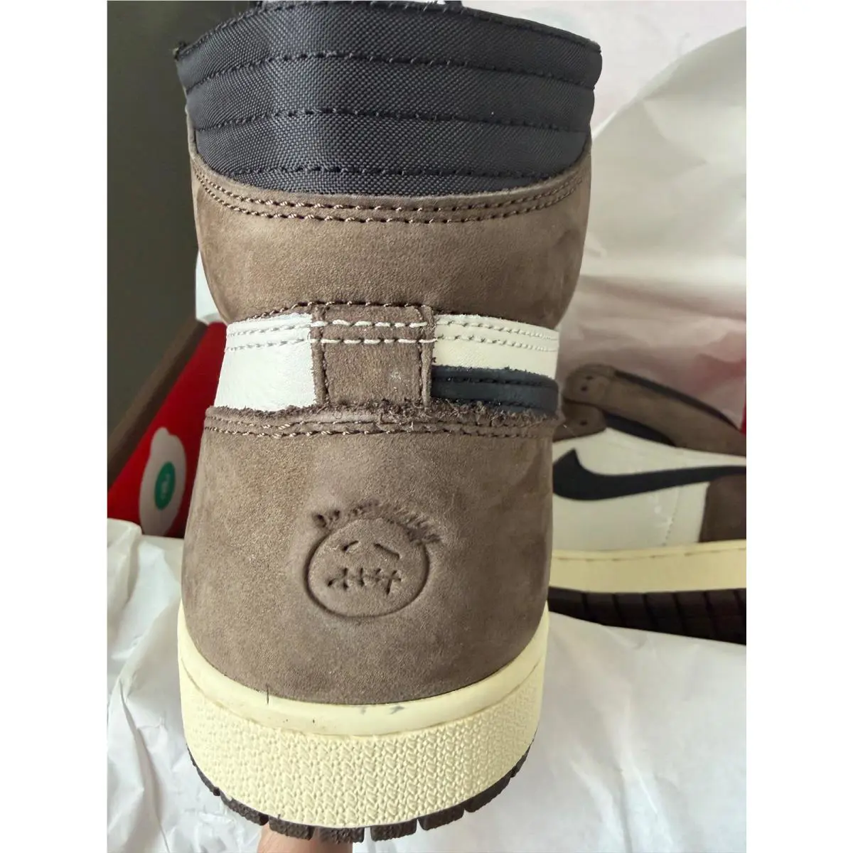 Nike shoes - Air Jordan 1 - Air - CD4487-100 - Brown (UPC: 0193150591464) 10