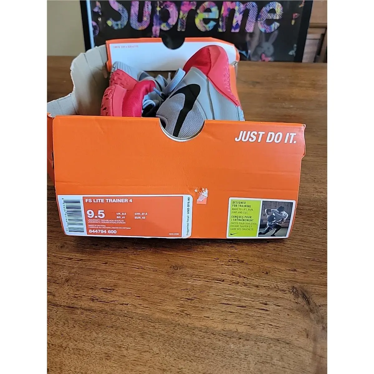 Nike shoes - Nike FS Lite Trainer - Lite Trainer - 844794-600 - Red 9