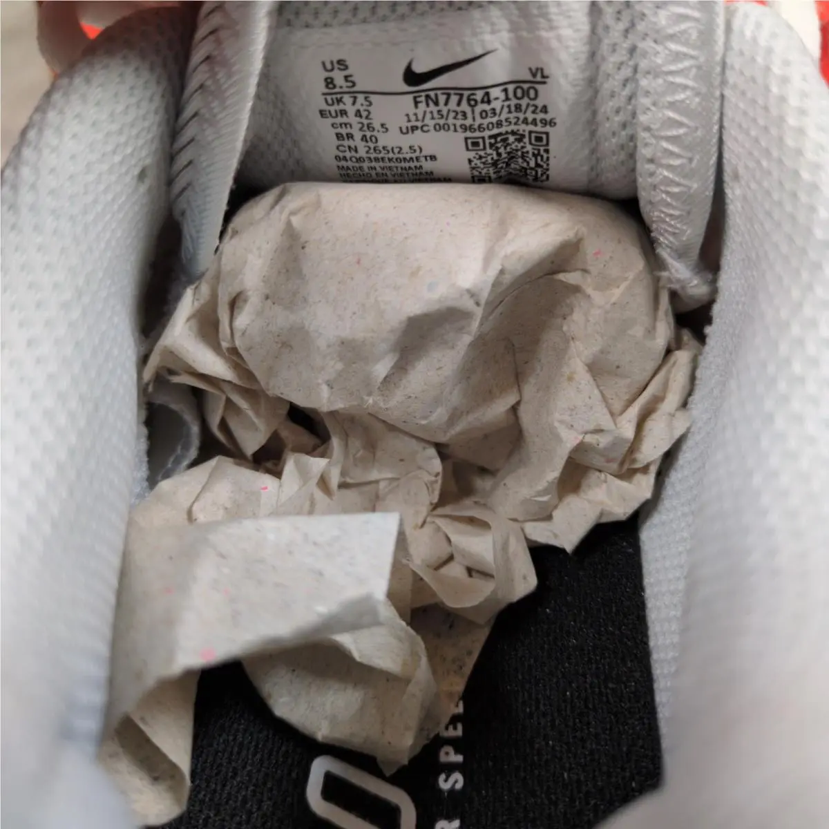 Nike shoes - FN7764100 - FN7764-100 - White 5