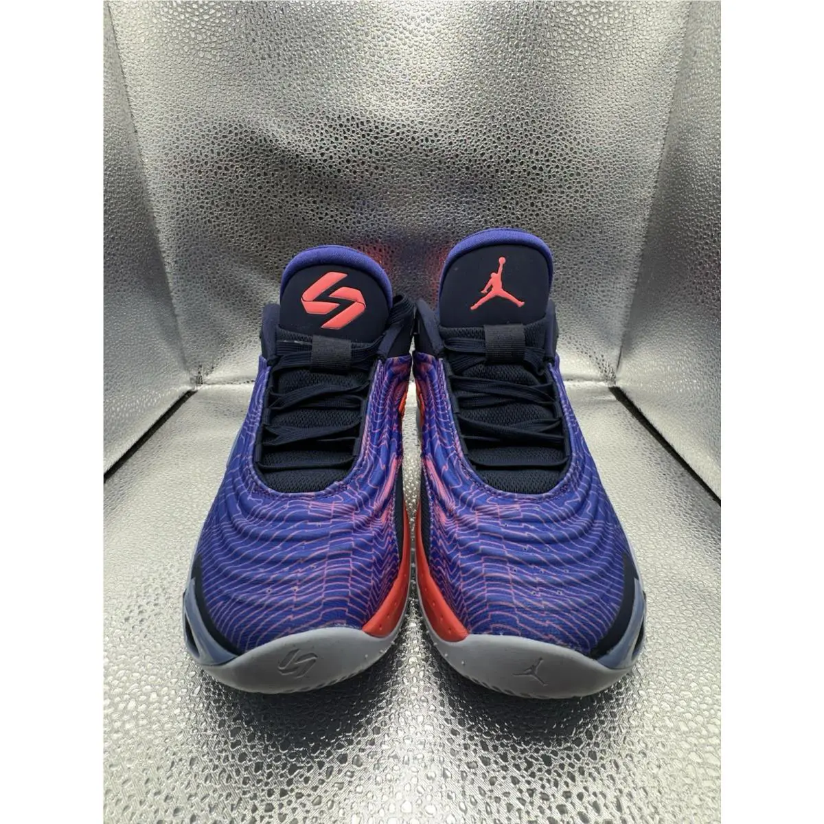 Nike shoes - Jordan Luka 3 - Luka - FQ8185-500 - Purple Comet/Midnight Navy Blue/Hot Punch (UPC: 887231875085) 4