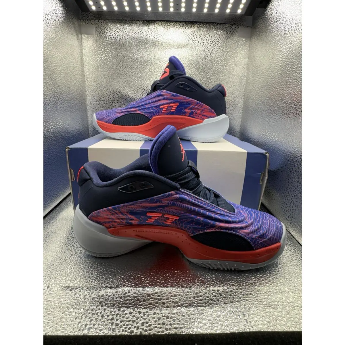 Nike shoes - Jordan Luka 3 - Luka - FQ8185-500 - Purple Comet/Midnight Navy Blue/Hot Punch (UPC: 887231875085) 0