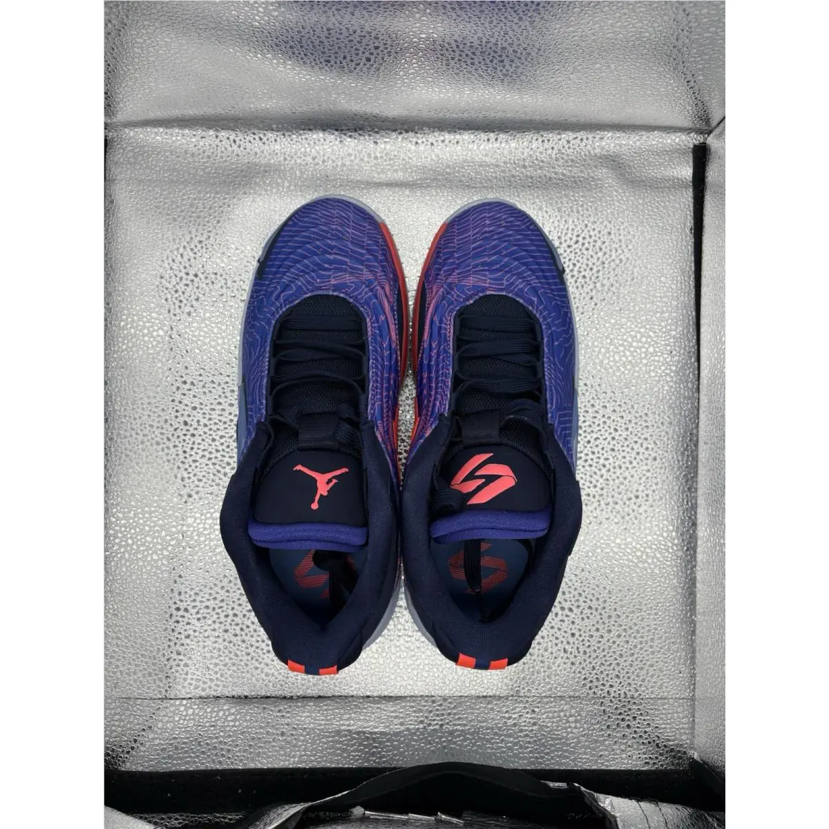 Nike shoes - Jordan Luka 3 - Luka - FQ8185-500 - Purple Comet/Midnight Navy Blue/Hot Punch (UPC: 887231875085) 5