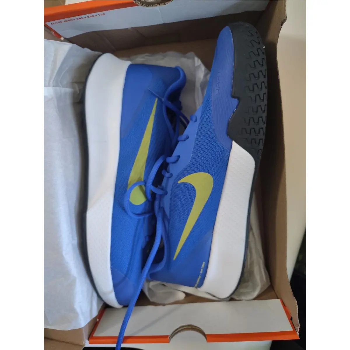 Nike shoes - M Vapor Lite 3 HC - FZ2155 401 - Blue, Manufacturer: Black/White 0