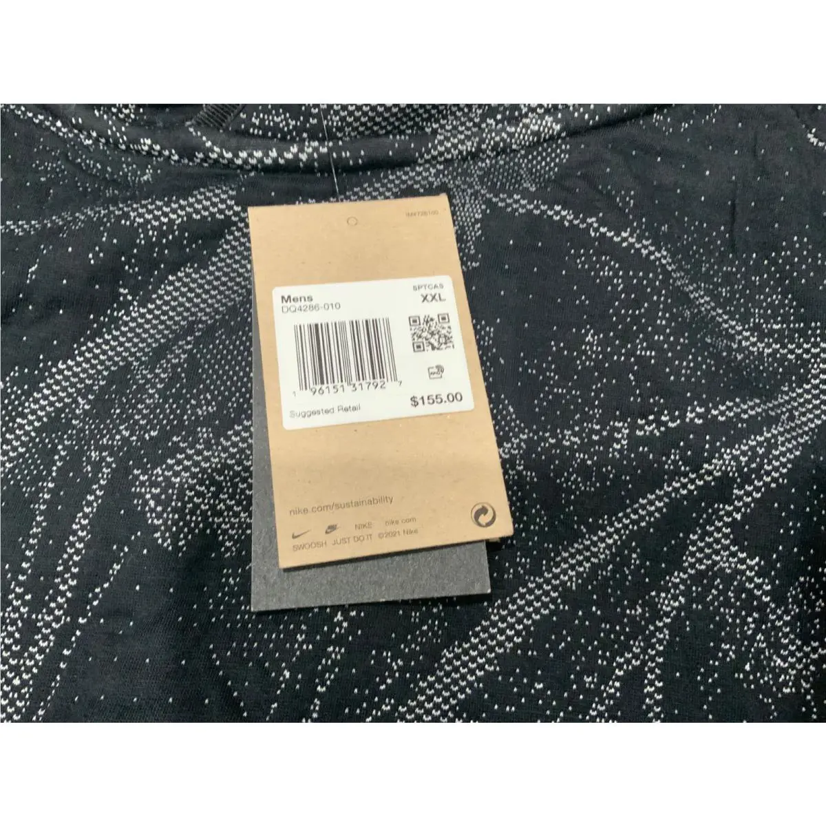 Nike clothing - DQ4286 - DQ4286 - Black (UPC: 196151317873) 2