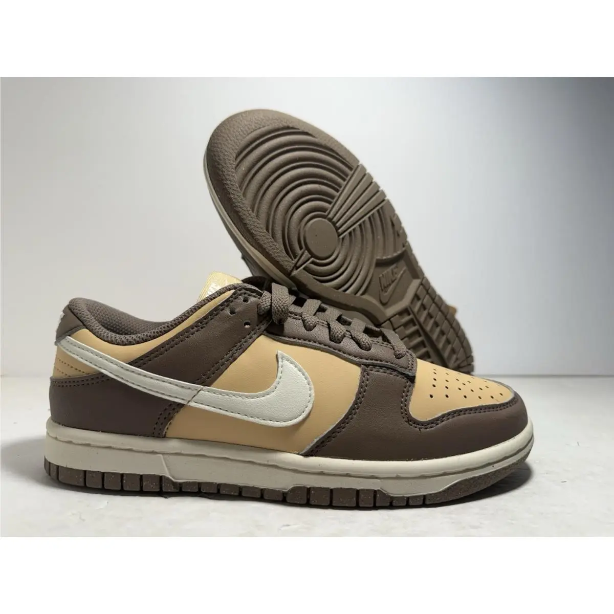 Nike Dunk Low Next Nature Women`s Size 6 Shoes “mink Brown” Recycled DD1873 201