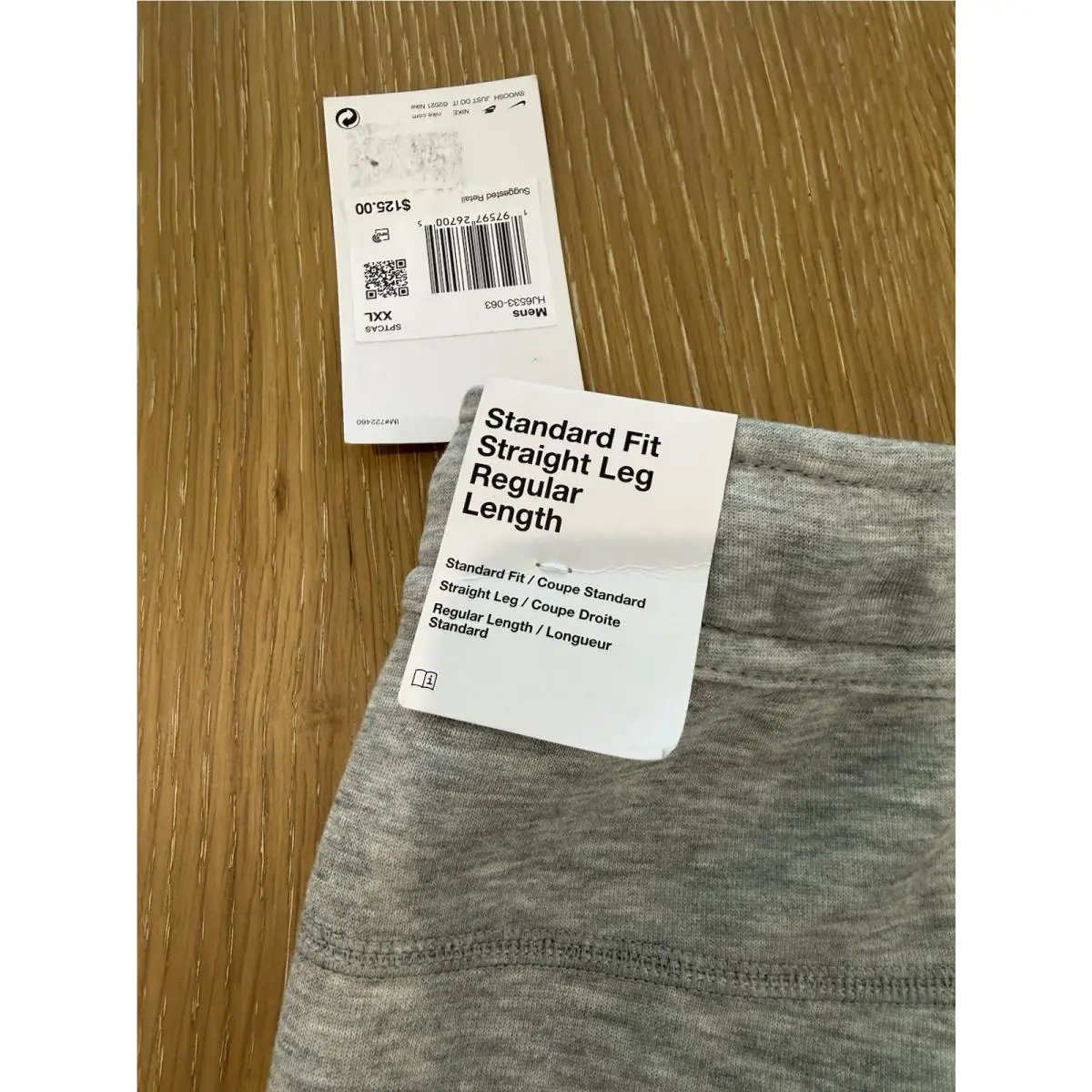 Nike clothing - NIKE OPEN HEM - OPEN HEM - Gray 5