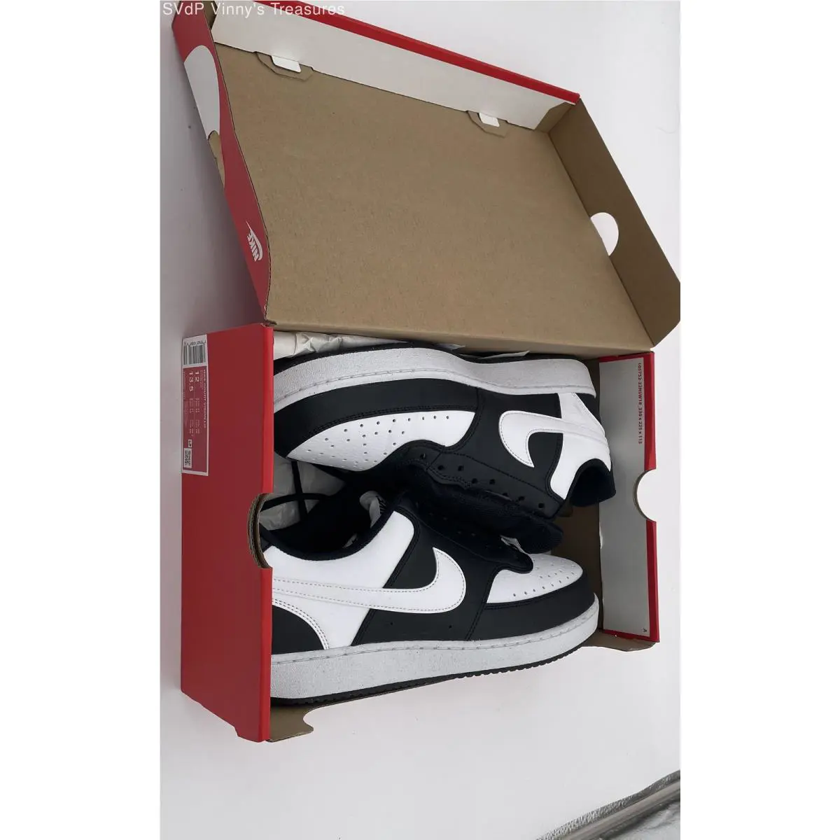Nike shoes - Men`s Court Vision Lo - Court Vision - Black 1