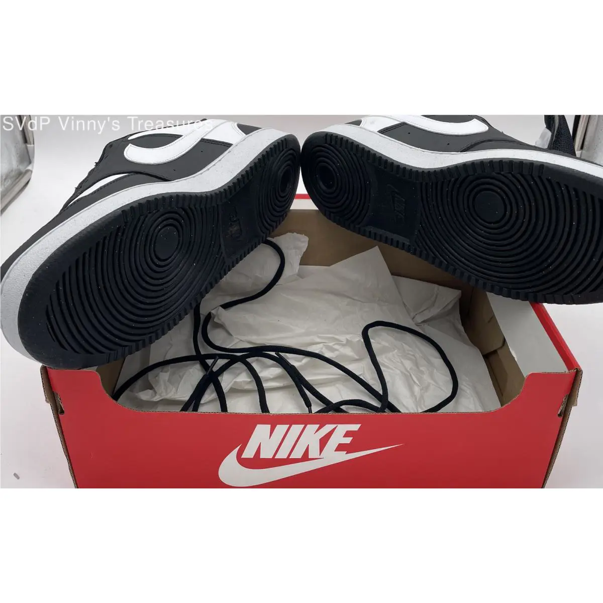 Nike shoes - Men`s Court Vision Lo - Court Vision - Black 3