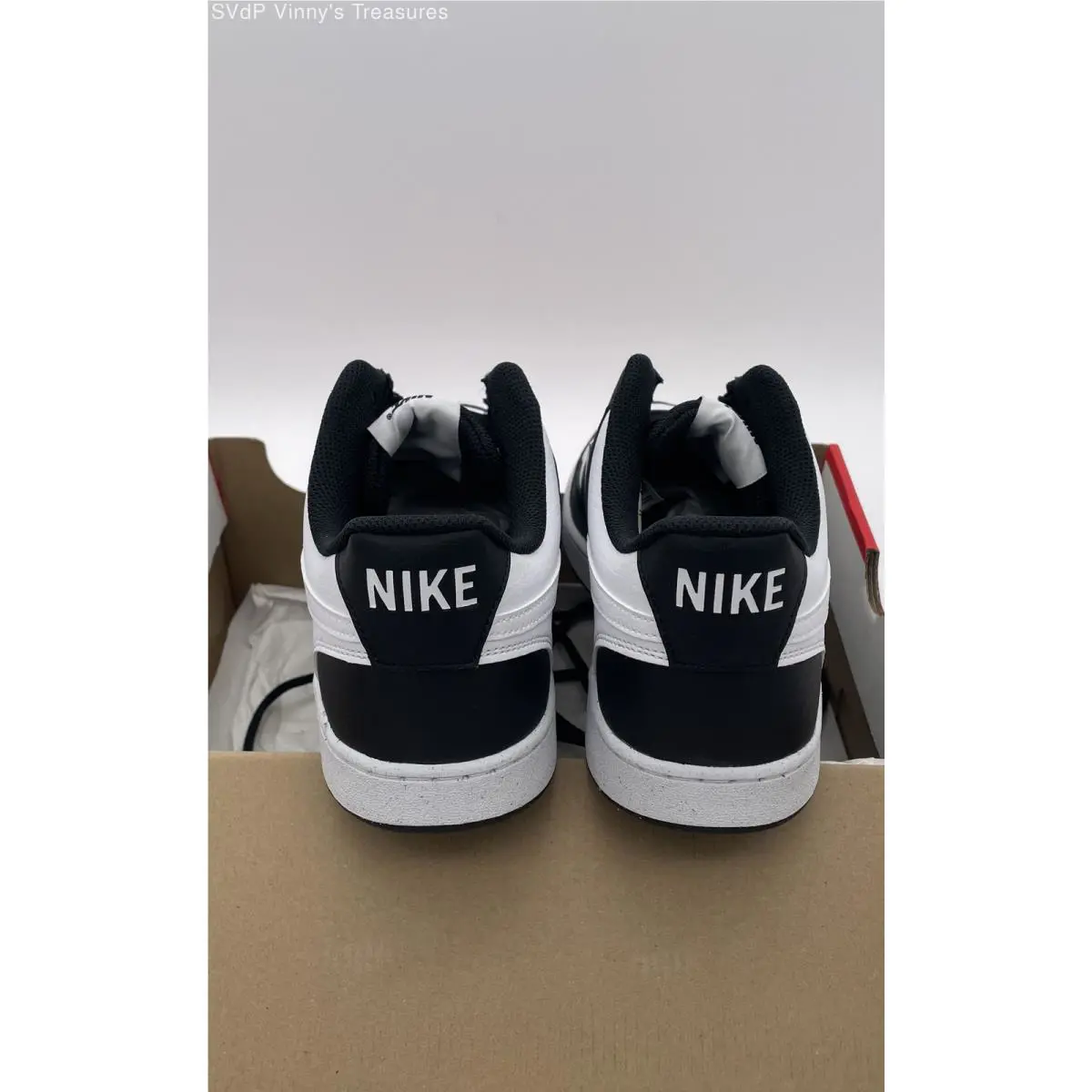 Nike shoes - Men`s Court Vision Lo - Court Vision - Black 4