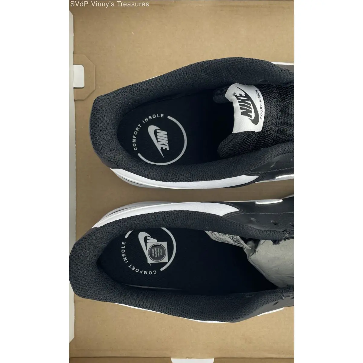 Nike shoes - Men`s Court Vision Lo - Court Vision - Black 6