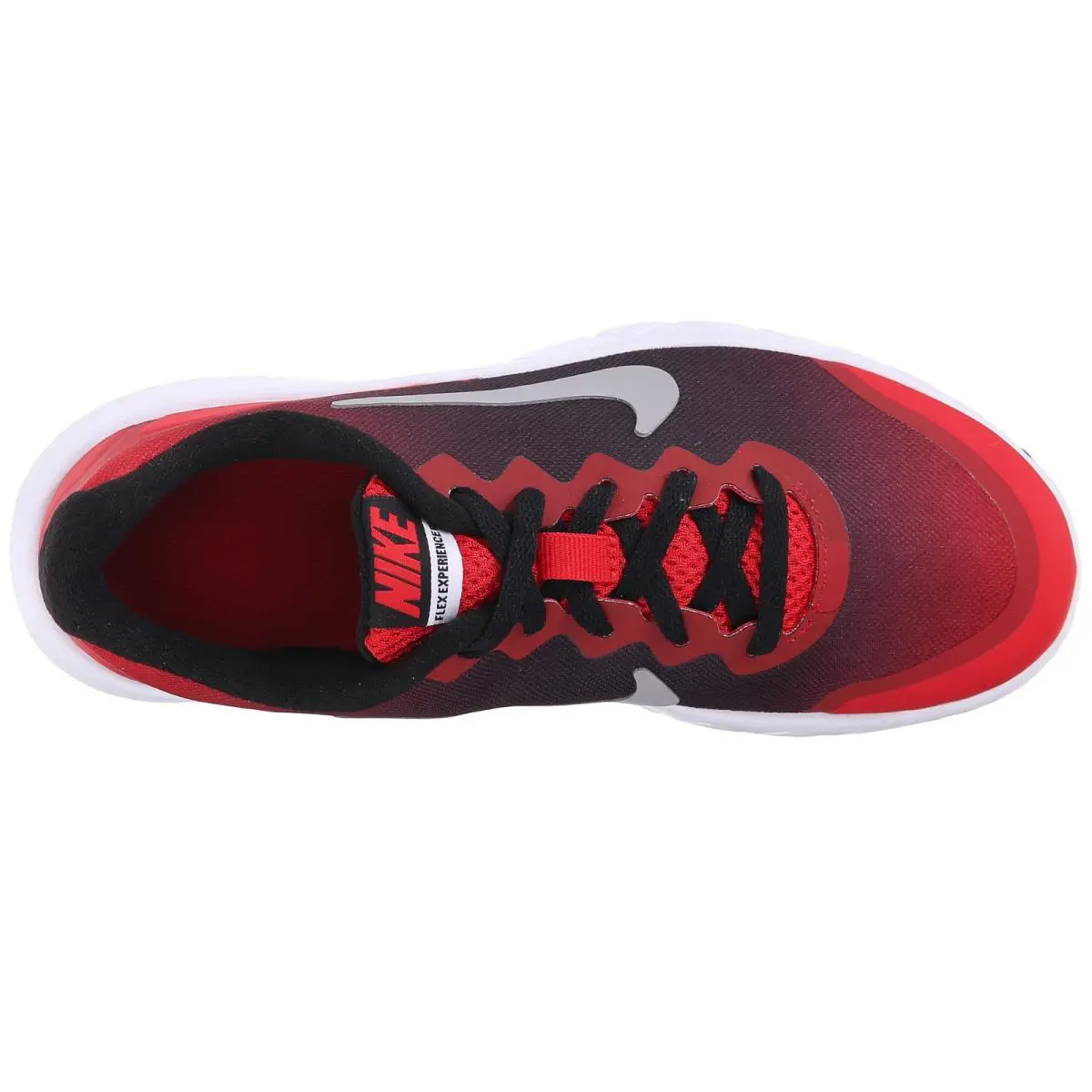 Nike shoes - Flex Experience 4 - Flex Experience - Red/Silver/Black/White (UPC: 640135821967) 2