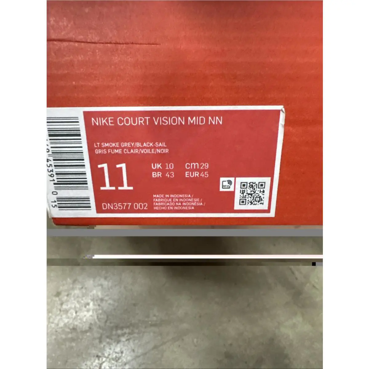 Nike shoes - Nike Court Vision - Court Vision - Gray, Main: Grey 0