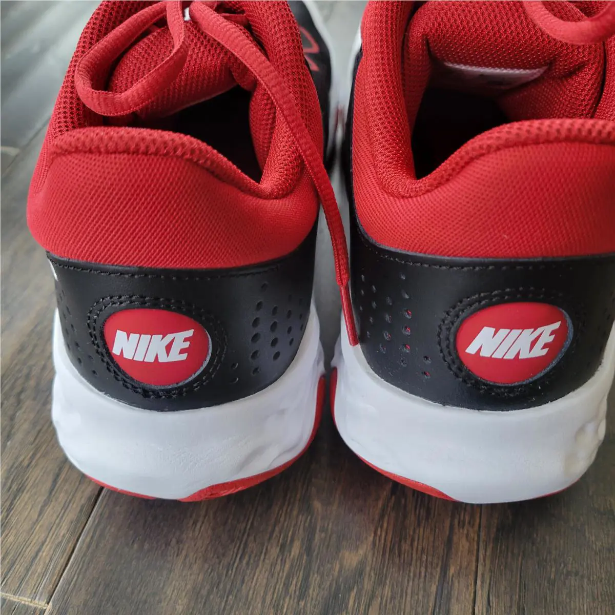 Nike shoes - Nike Fly By Mid - Fly Mid - DD9311-005 - Red, Black and White 10