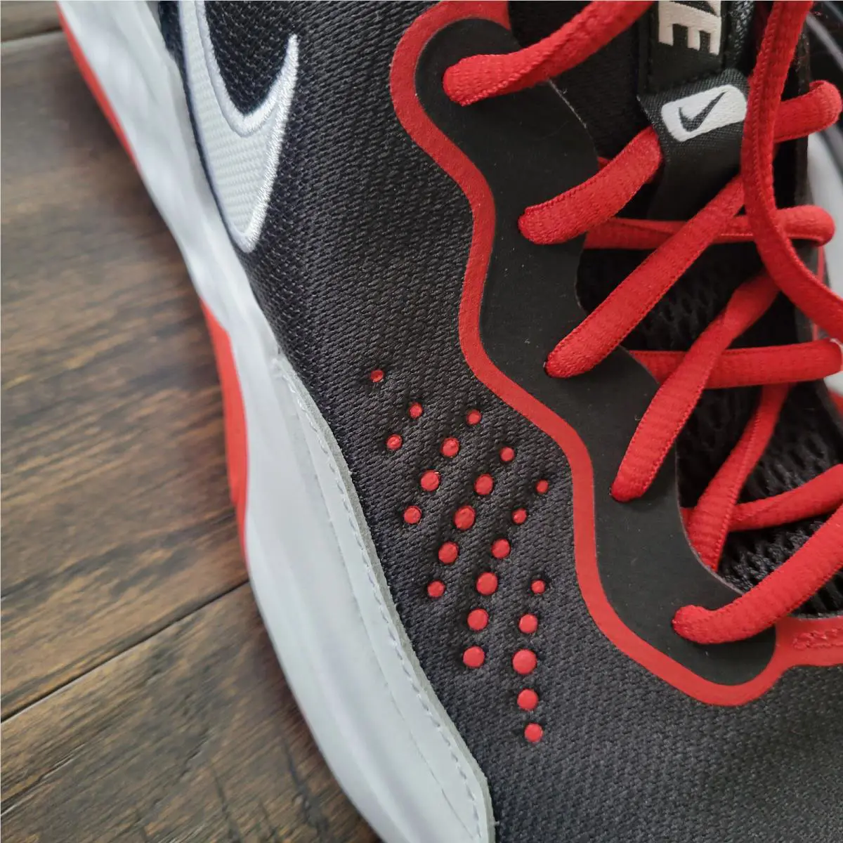 Nike shoes - Nike Fly By Mid - Fly Mid - DD9311-005 - Red, Black and White 7