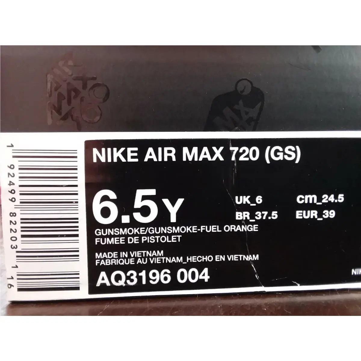 Nike shoes - Nike Air Max 720 - Air Max - Gray (UPC: 192499822031) 4