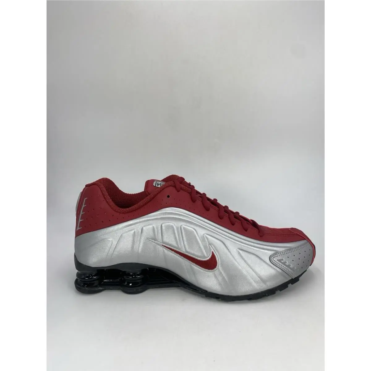 Nike shoes - Nike Shox - Shox - HQ1988 009 - Metallic Silver/Team Crimson (UPC: 198488599854) 0