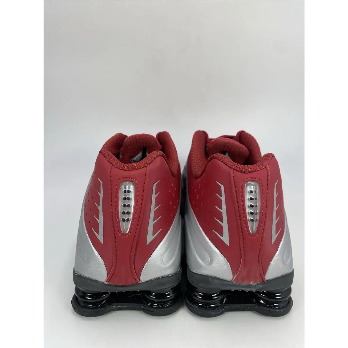 Nike shoes - Nike Shox - Shox - HQ1988 009 - Metallic Silver/Team Crimson (UPC: 198488599854) 6