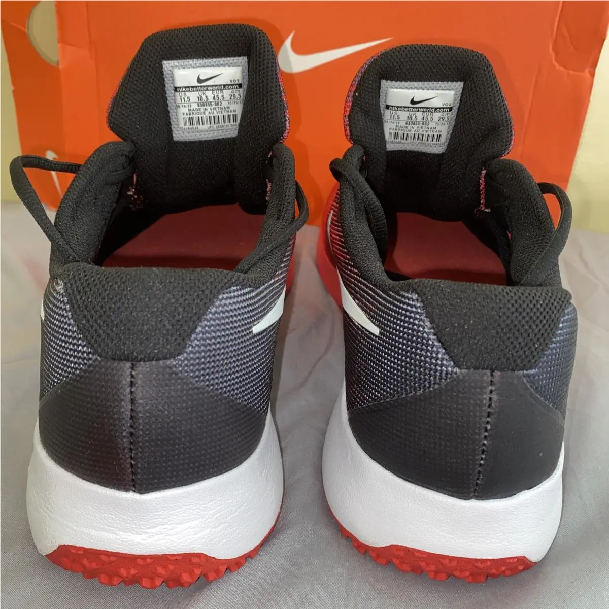 Nike shoes - Nike Zoom Train - Zoom Train - Red Black and White 1
