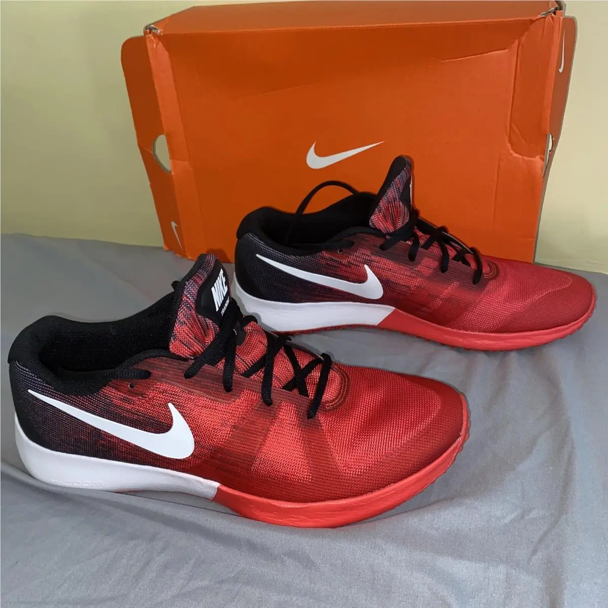 Nike shoes - Nike Zoom Train - Zoom Train - Red Black and White 3