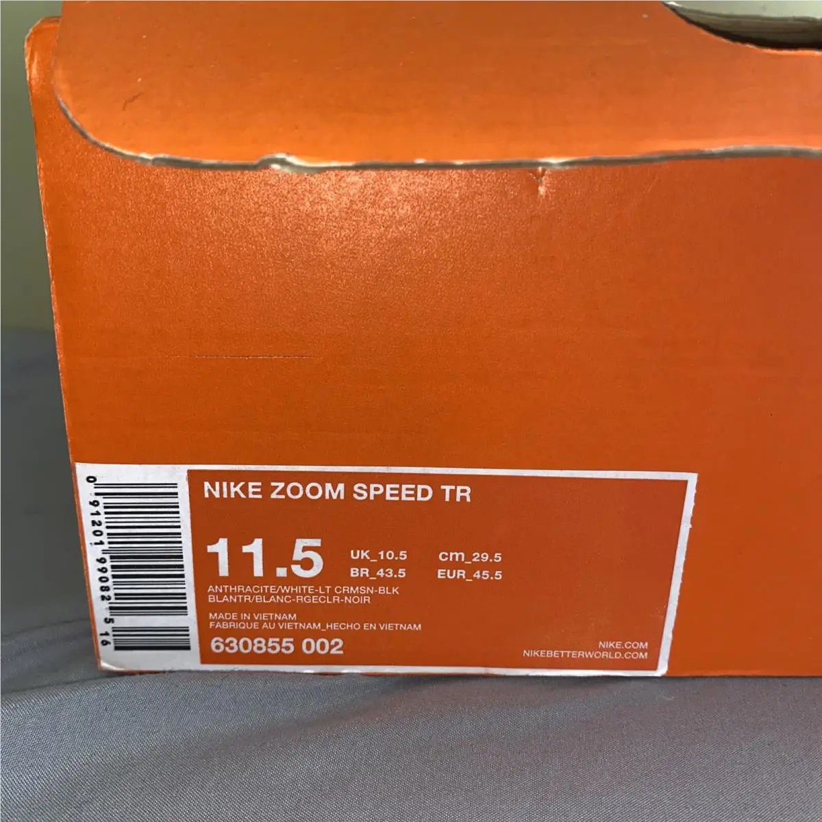 Nike shoes - Nike Zoom Train - Zoom Train - Red Black and White 1