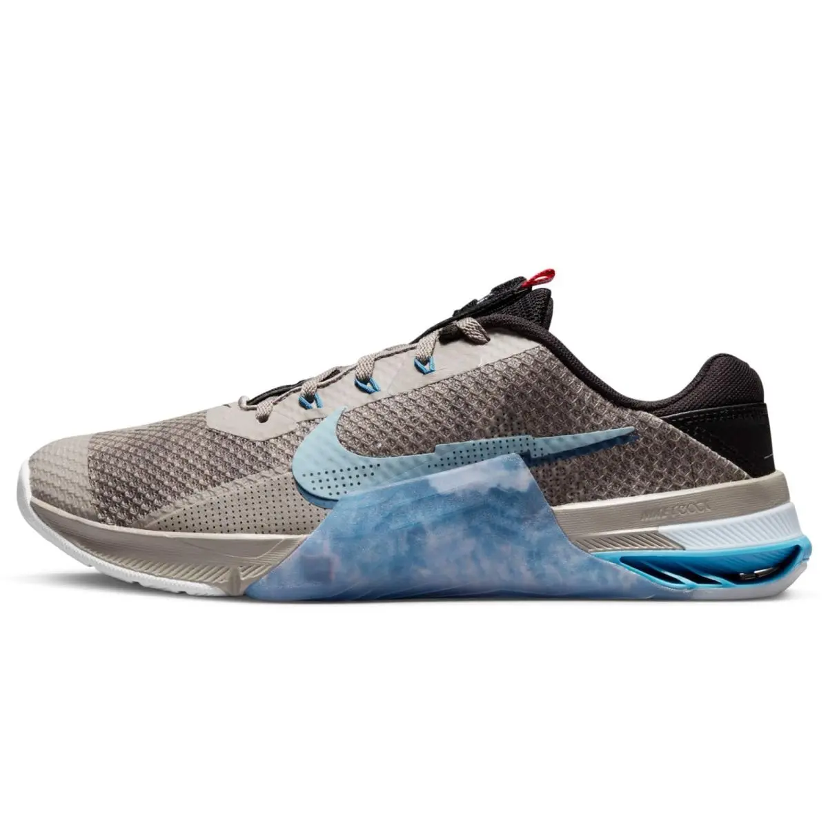 Nike shoes - Nike Metcon 7 AMP - Metcon AMP - Enigma Stone/Black/Dutch Blue/Boarder Blue (UPC: 195869232812) 3
