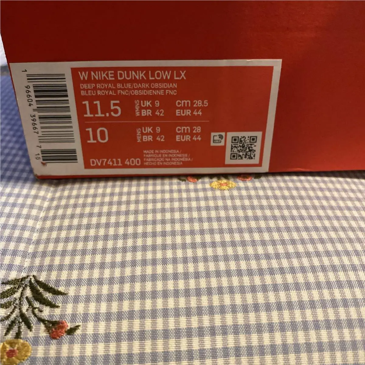 Nike shoes - Nike Dunk Low - Dunk Low - JP6314 - Blue 1