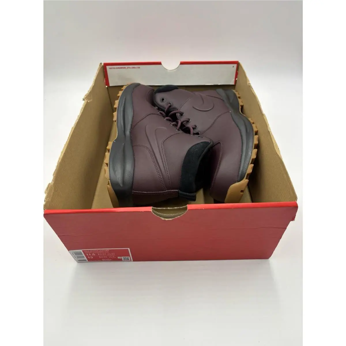 Nike shoes - Nike Monoa Leather - Monoa Leather - HF7095-600 - Burgundy Crush 9