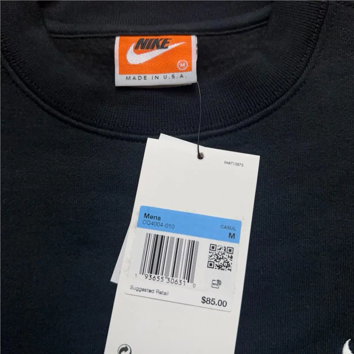 Nike clothing - CQ4004-010 - CQ4004-010 - Black (UPC: 193655306310) 2