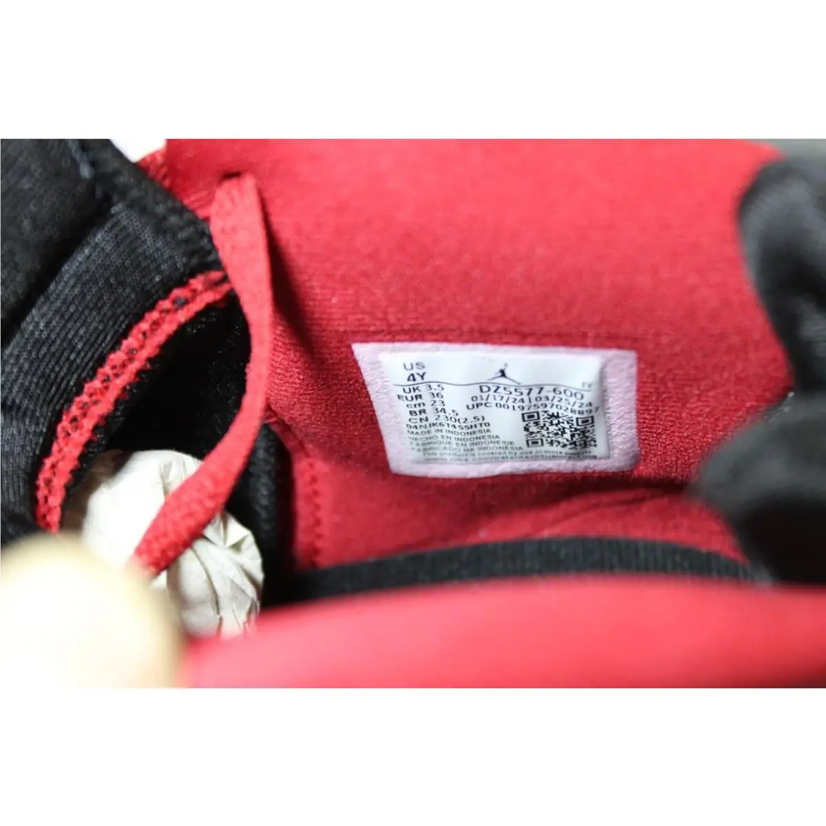 Nike shoes - Jordan MVP (GS) - MVP - DZ5577 600 - Red 3