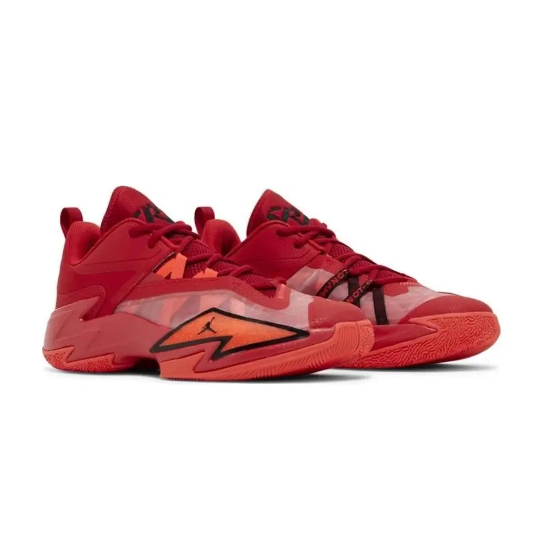 Men`s Sneakers Air Jordan One Take 3 Unisex University Red Shoe Size 11.5 by Nike