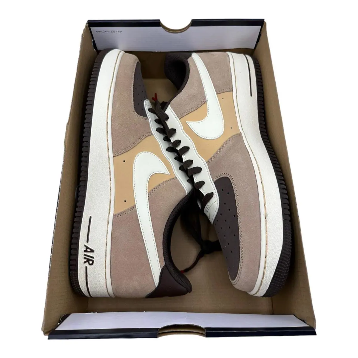 Nike shoes - Nike Air Force 1 `07 LV8 - Brown 5
