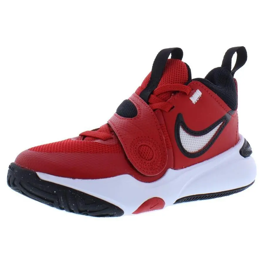 Nike shoes - Nike Team Hustle D11 - Team Hustle - DV8994-602 - Red, Main: Red (UPC: 196969491413) 3
