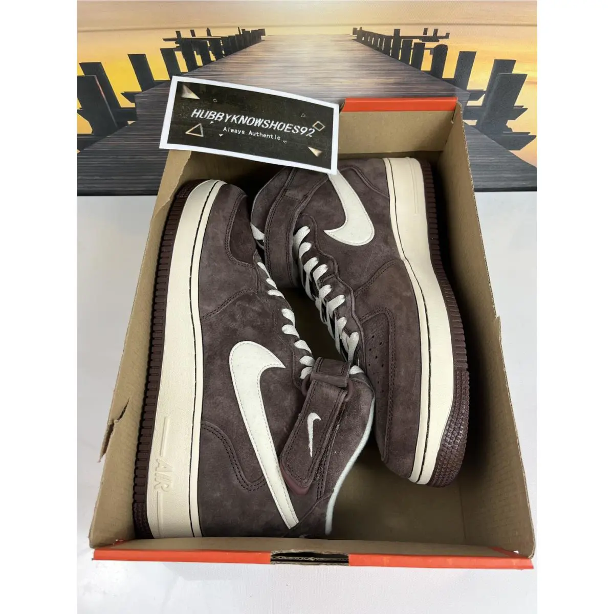 Nike shoes - Nike Air Force 1 - Air Force - DM0107200 - Brown 10